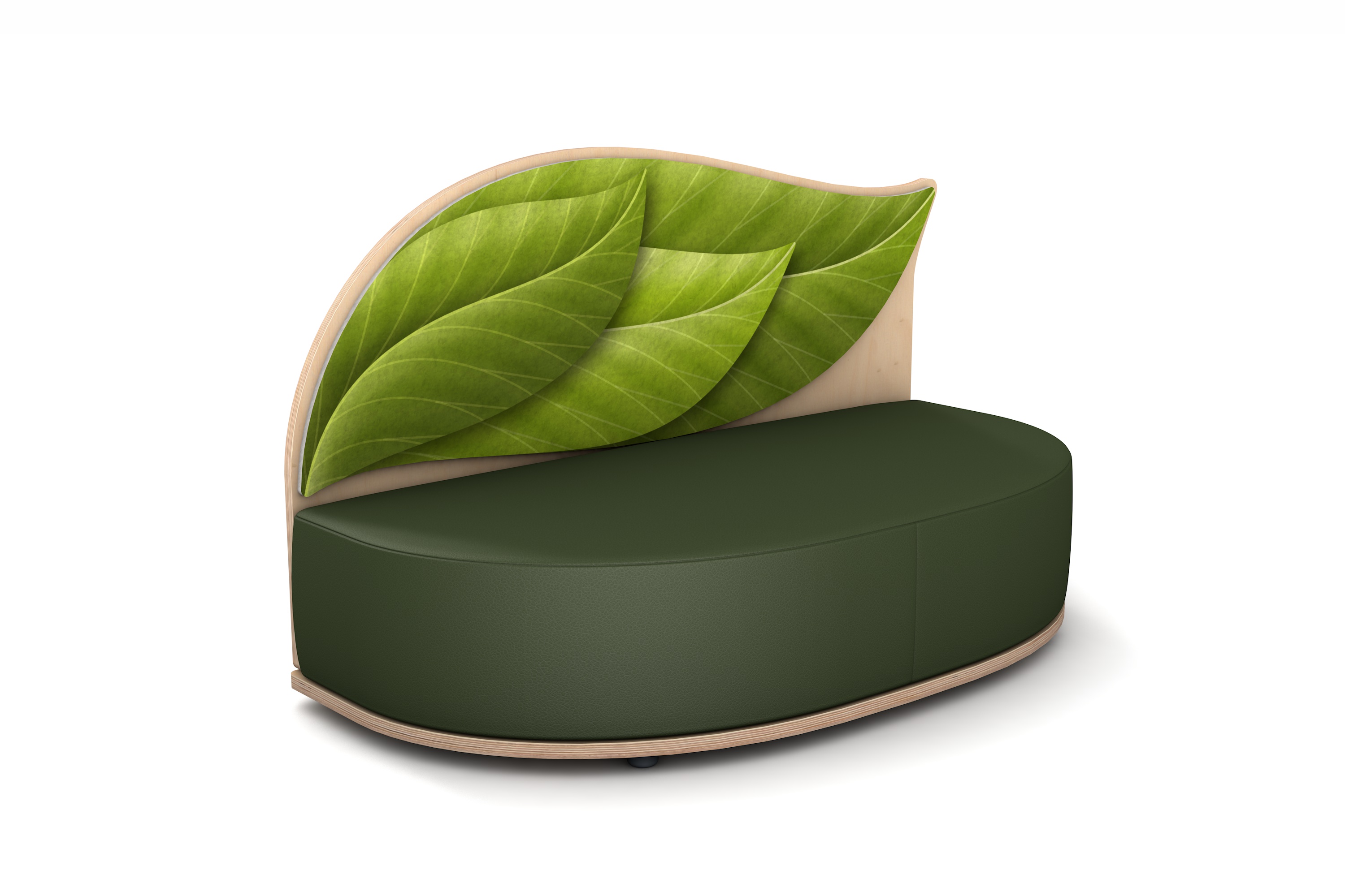 FantasiaAakustikaA Blätter Sofa